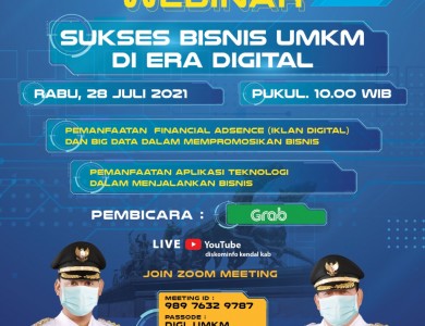 Webinar: Sukses Bisnis UMKM di Era Digital